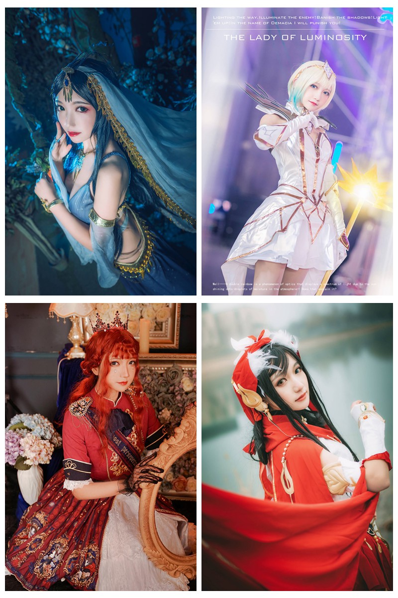 许多鱼鱼鱼(苏夏yuyu)cosplay套图合集整理