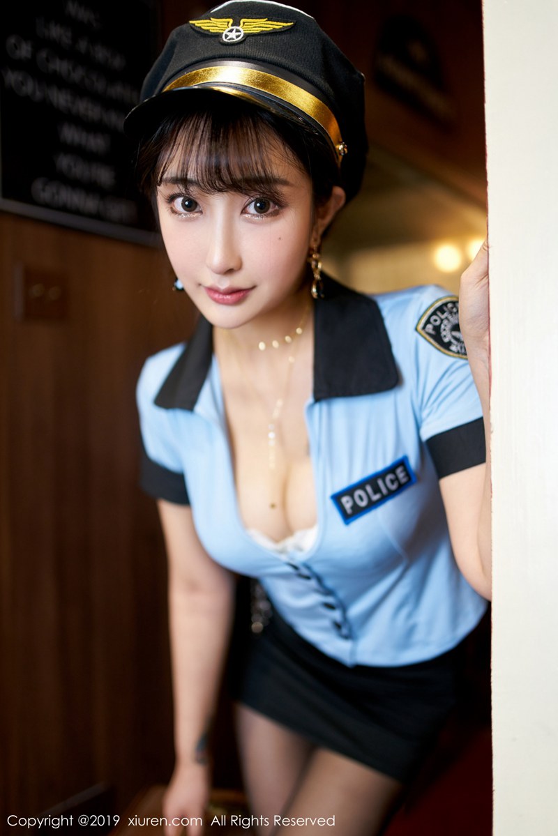 Betty林子欣警花制服系列