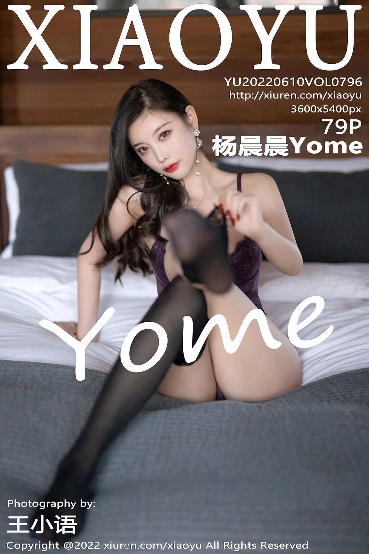 VOL.796 杨晨晨Yome 诱人魅惑黑丝写真4