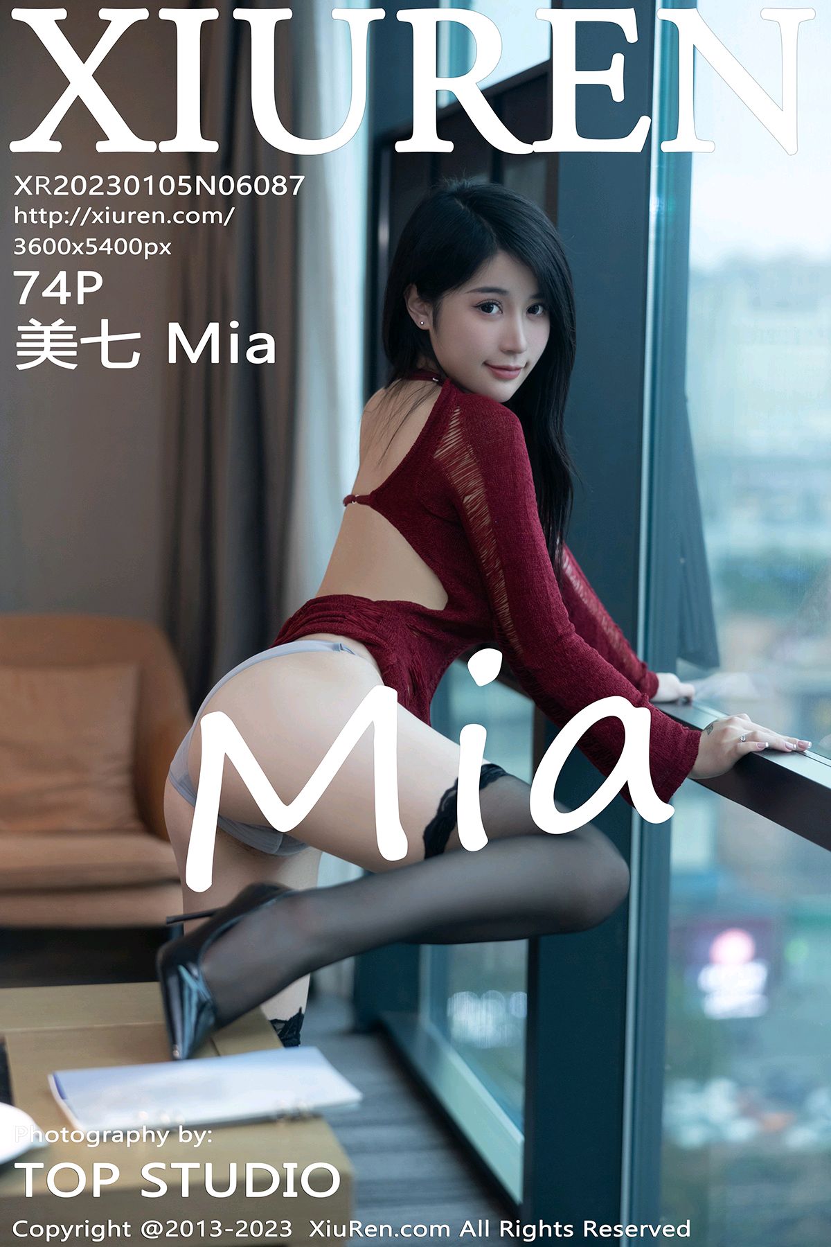 秀人网美七 Mia性感写真第1张