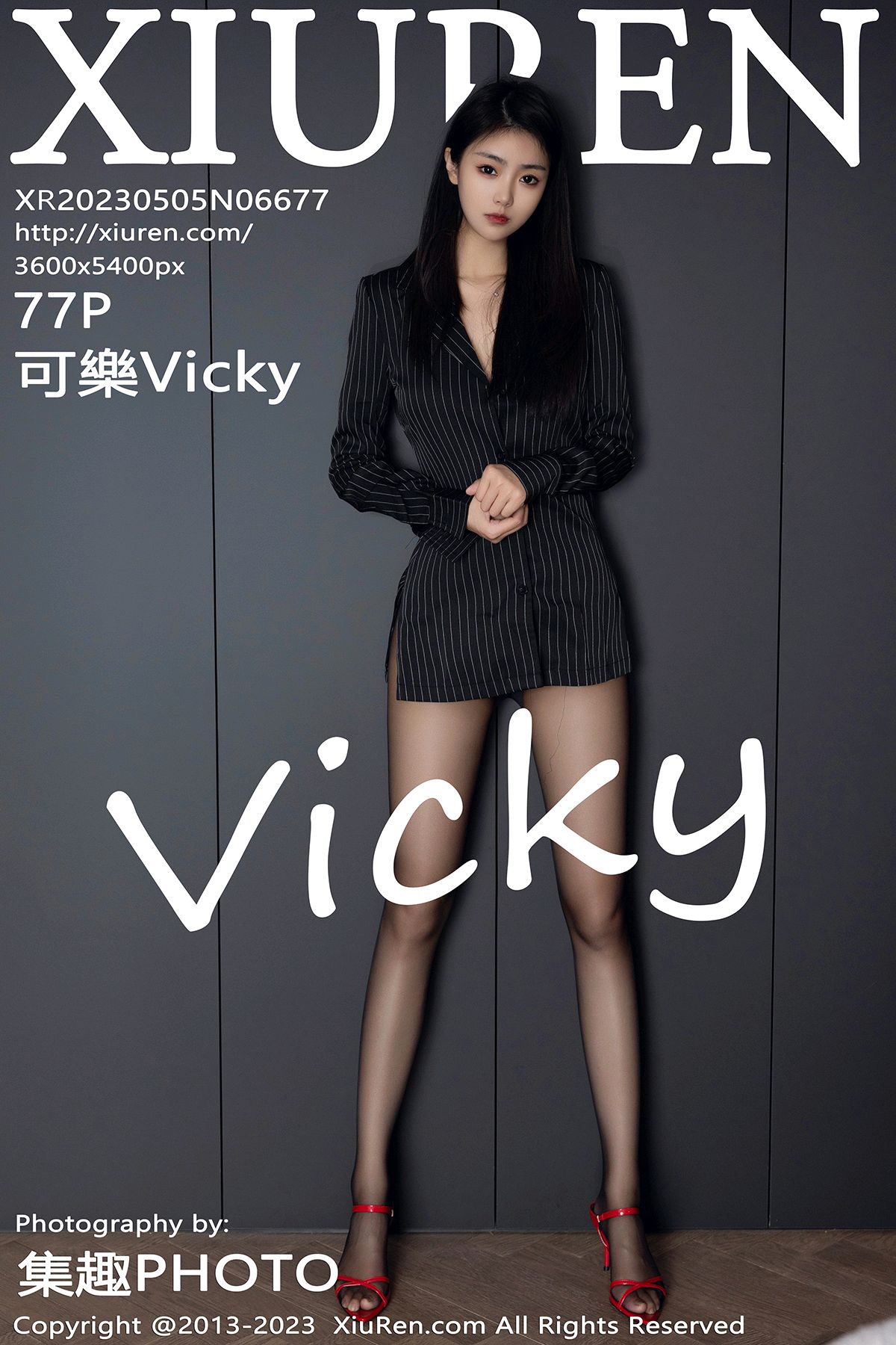 9d秀人网 6677 可樂Vicky 黑丝美腿 [77+1P]2