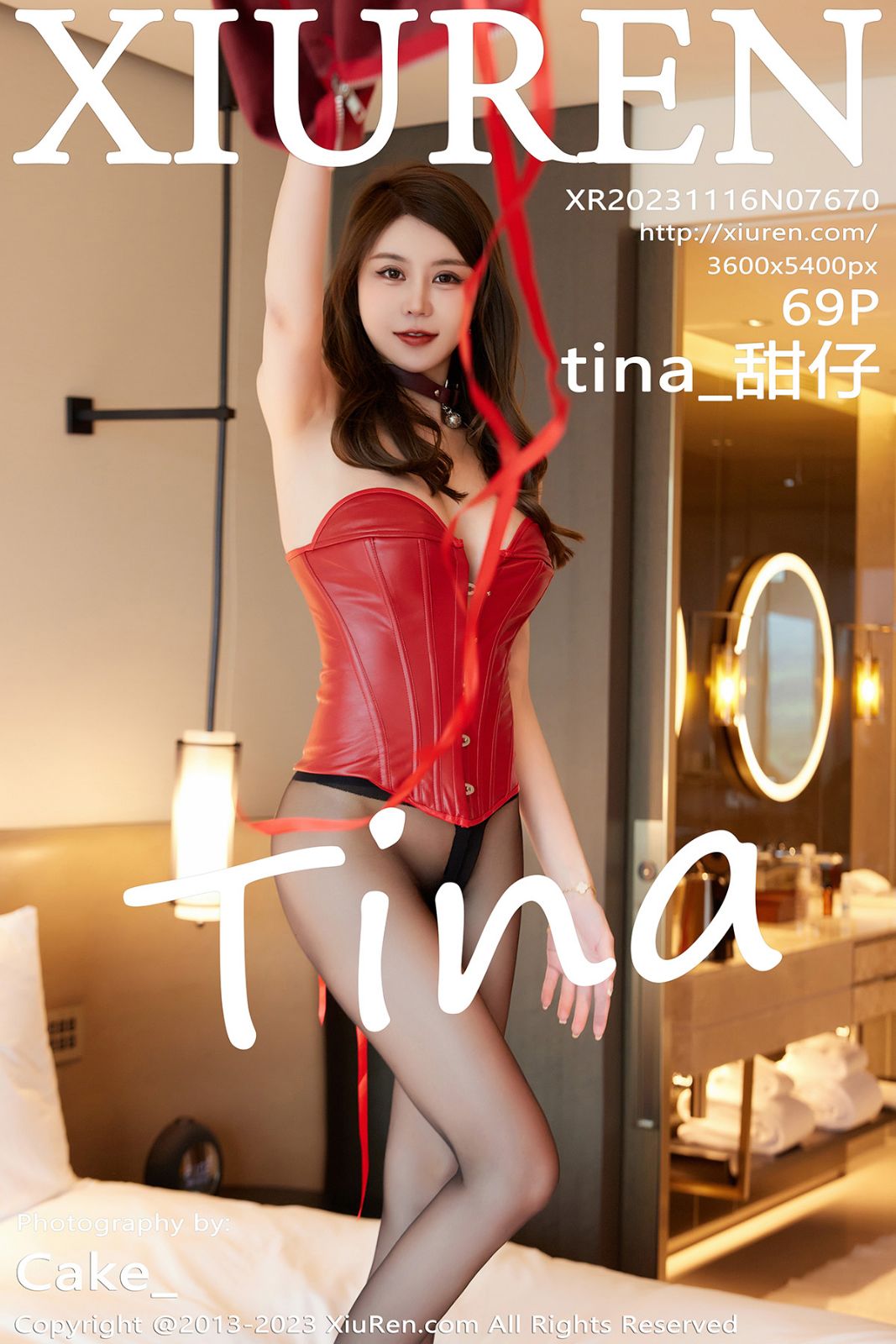 秀人网第7670期模特tina_甜仔性感写真69张