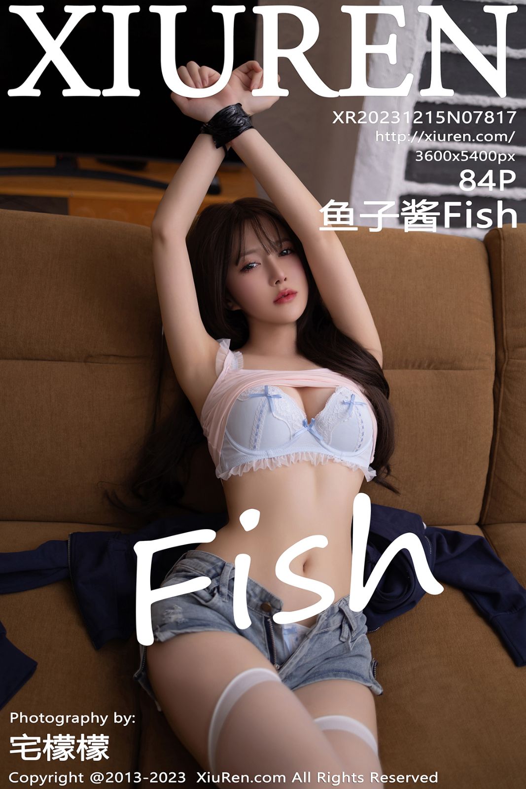 秀人网-第7817期-模特鱼子酱Fish 性感写真 84张