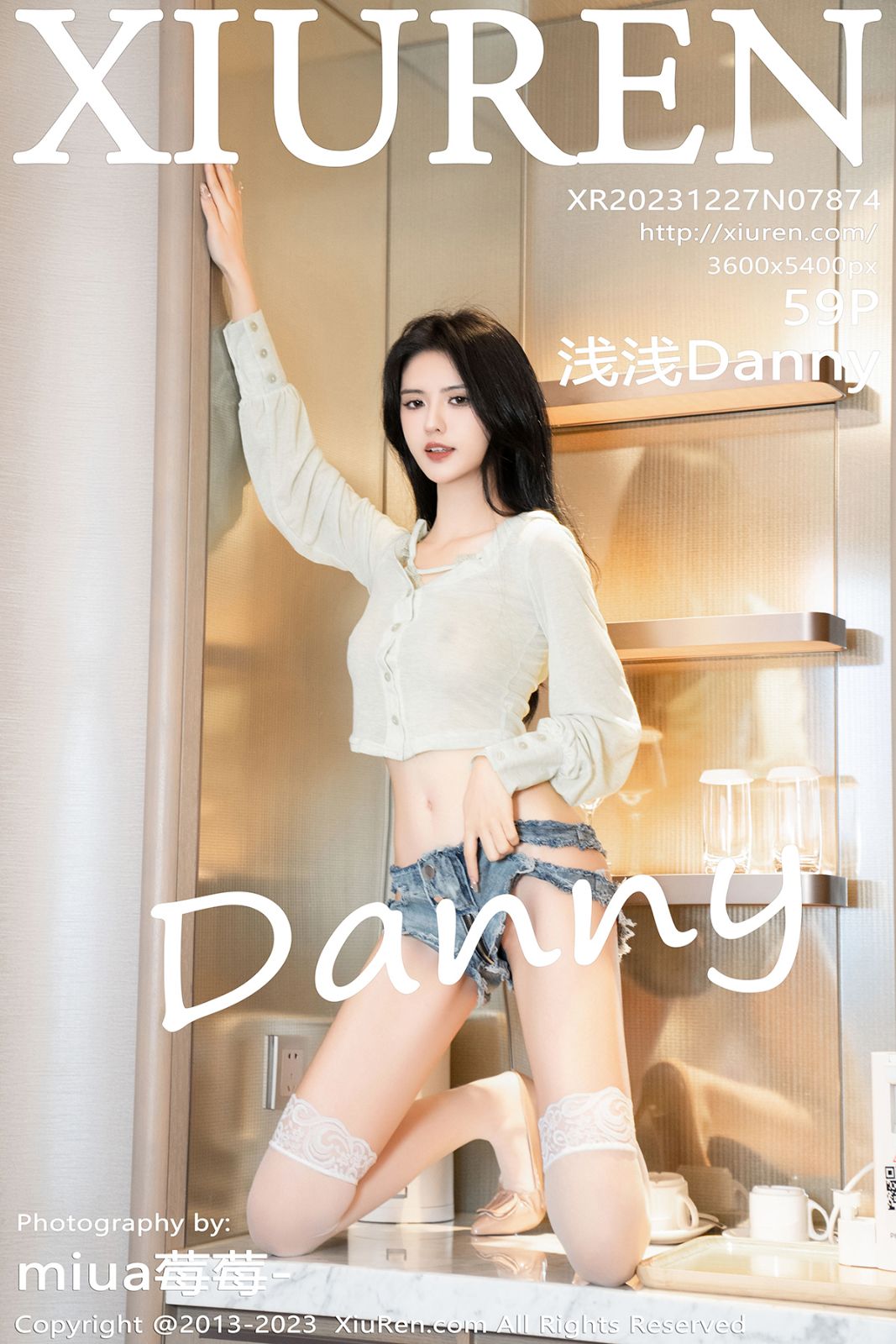 秀人网-第7874期-模特 浅浅Danny 性感写真 59张