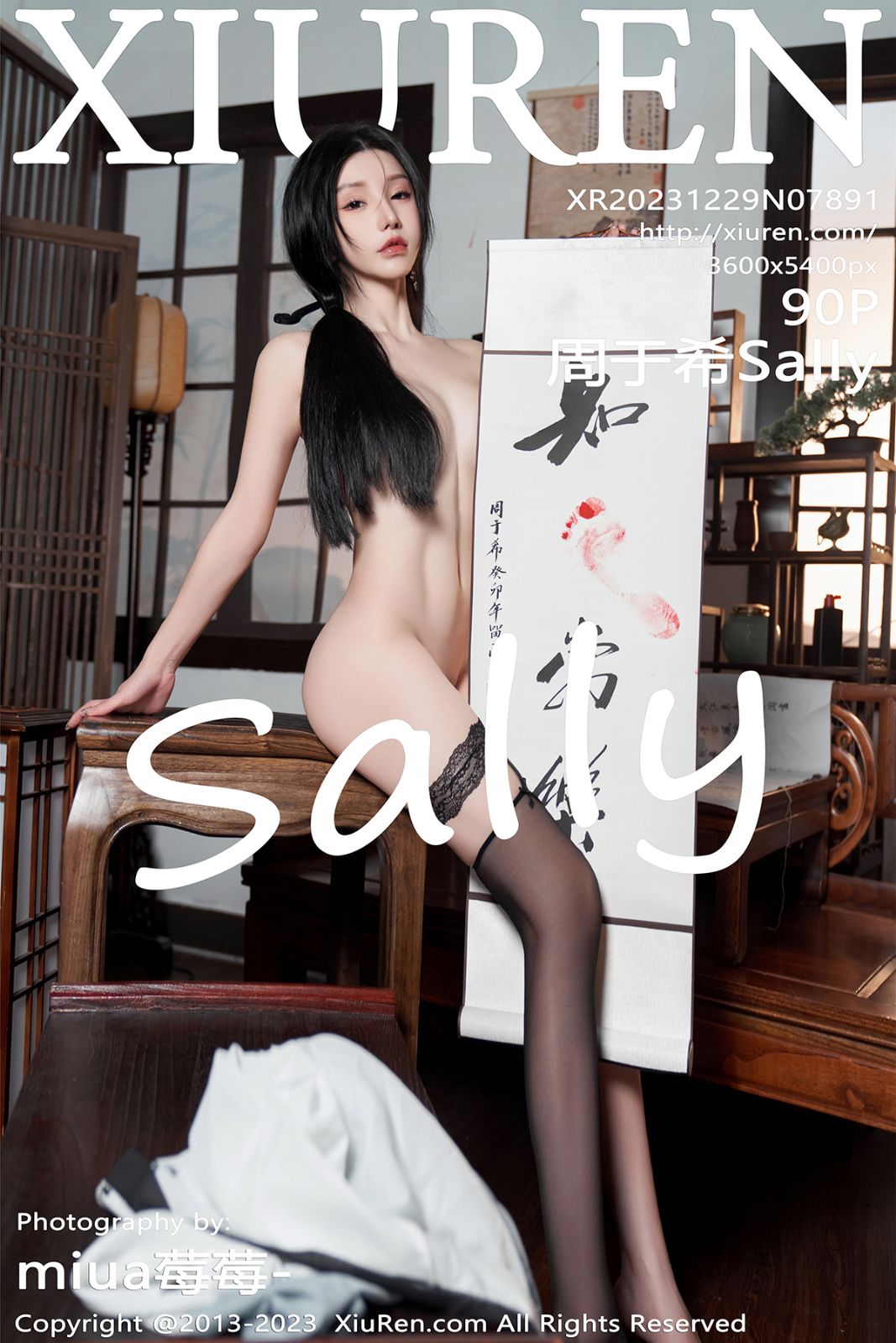 秀人网-第7891期-模特周于希Sally 性感写真 90张