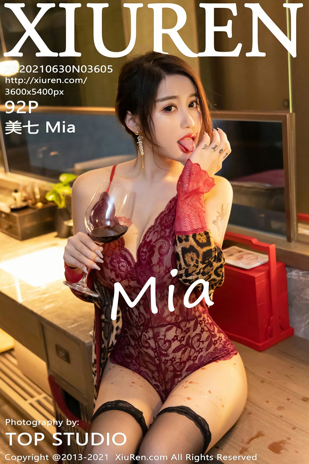 [XiuRen秀人网] No.3605 美七Mia1张