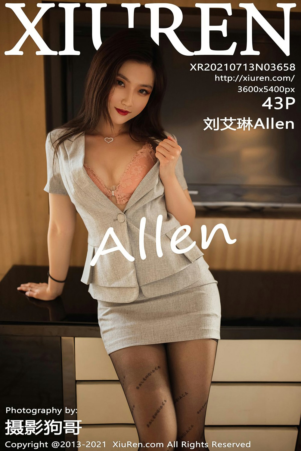 [XiuRen秀人网] No.3658 刘艾琳Allen1张