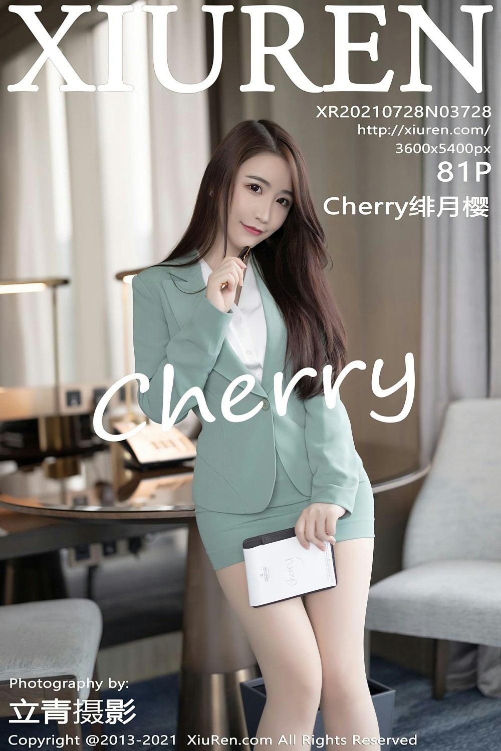 [XiuRen秀人网] No.3728 Cherry绯月樱1张